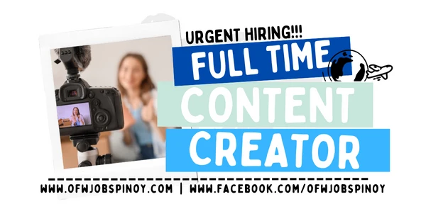 OFW Jobs Pinoy - Hiring Full Time Content Creator - Principalia - ofwjobspinoy