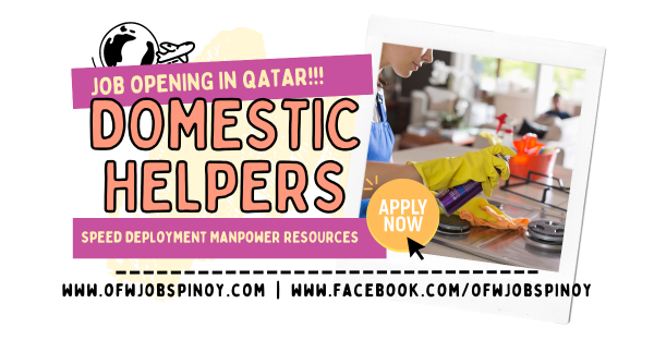 OFW Jobs Pinoy - Speed Deployment Manpower Resources - DOMESTIC HELPERS